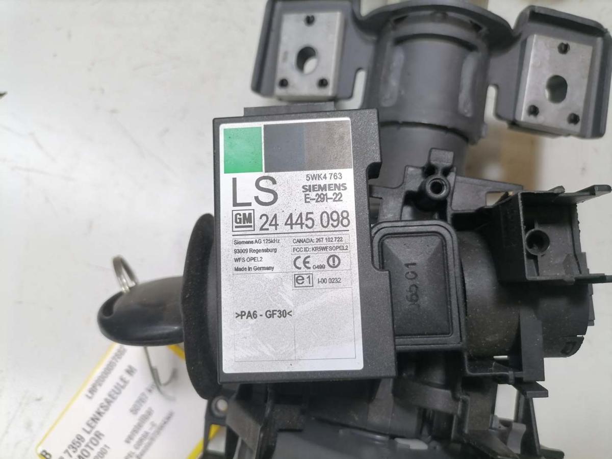 Opel Corsa C original Lenks&auml;ule komplett mit Servomotor nicht verstellbar BJ01